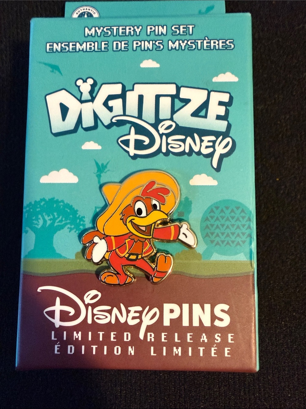 Disney Digitize WDW Panchito Pistoles Enamel Mystery Pin Limited Release